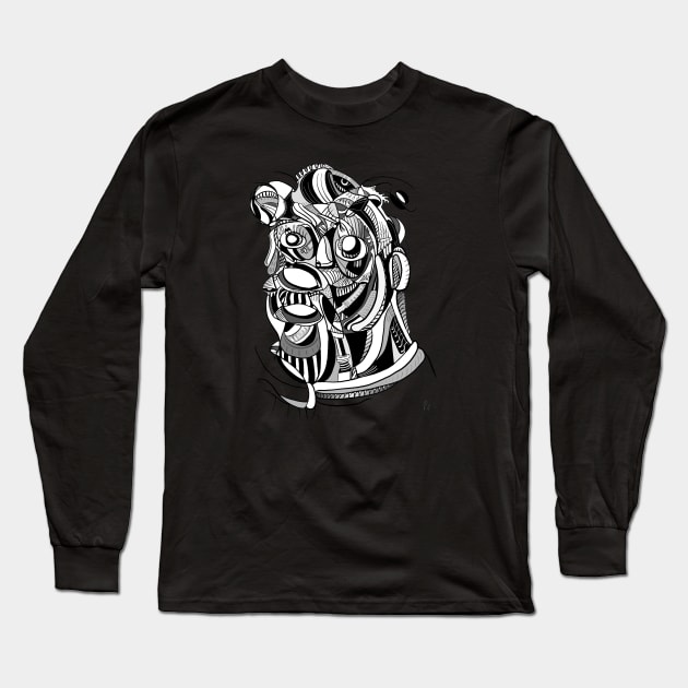 MIND Long Sleeve T-Shirt by Angel Rivas